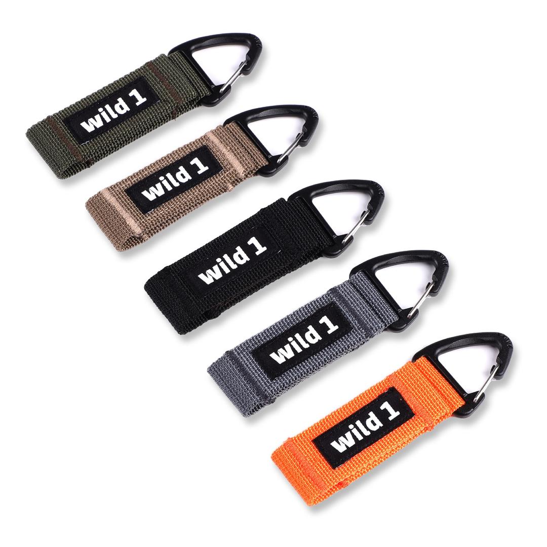 [와일드원] 벨크로 카라비너 (7가지 컬러)