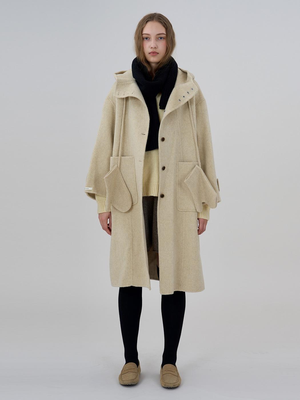 heary hand made coat