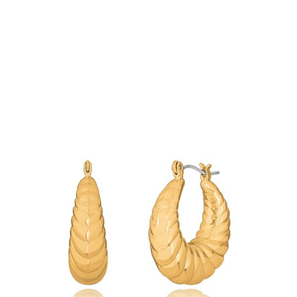 Haze Hoop Earring - Gold