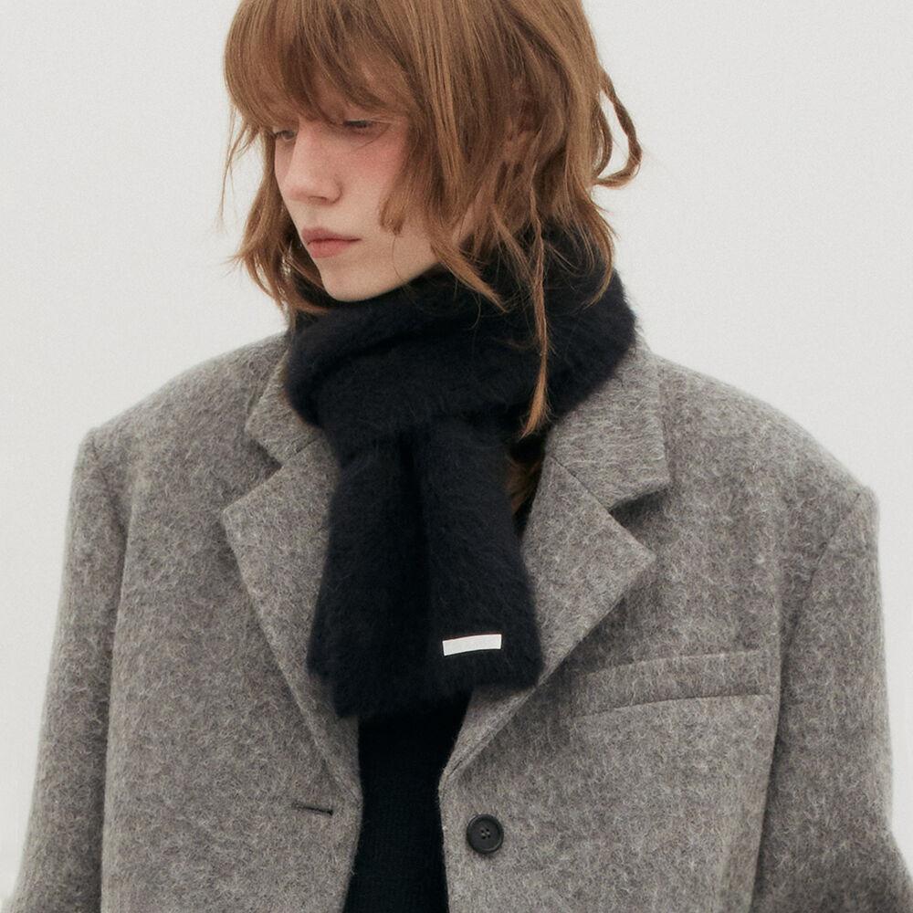 SOFT ALPACA MUFFLER_BLACK