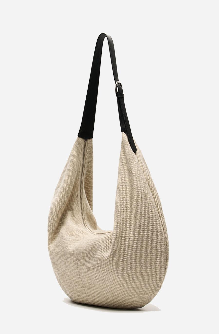 FLOWY  BAG (canvas black)