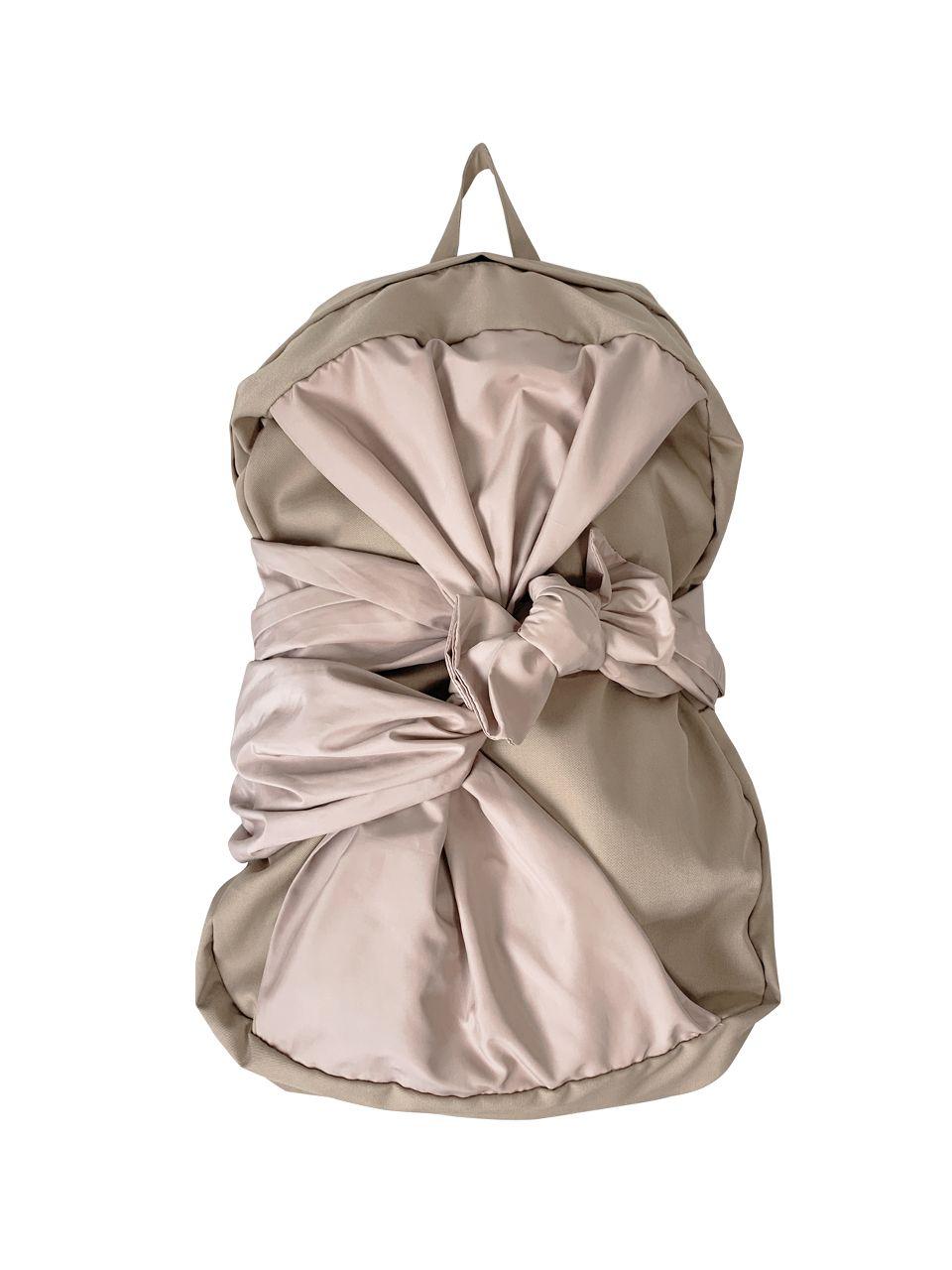 [UNISEX] KNOTTED BACKPACK MISTY ROSE