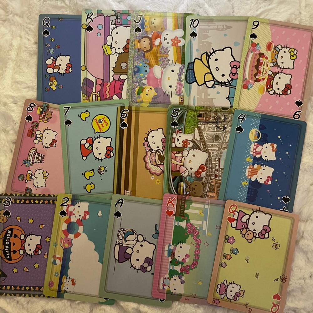 [고전문구] 고전키티 트럼프카드, 카드게임