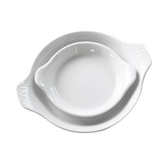 폴바살 에그디쉬 (2size 택1) 화이트 도자기식기 홈카페 샐러드 파스타