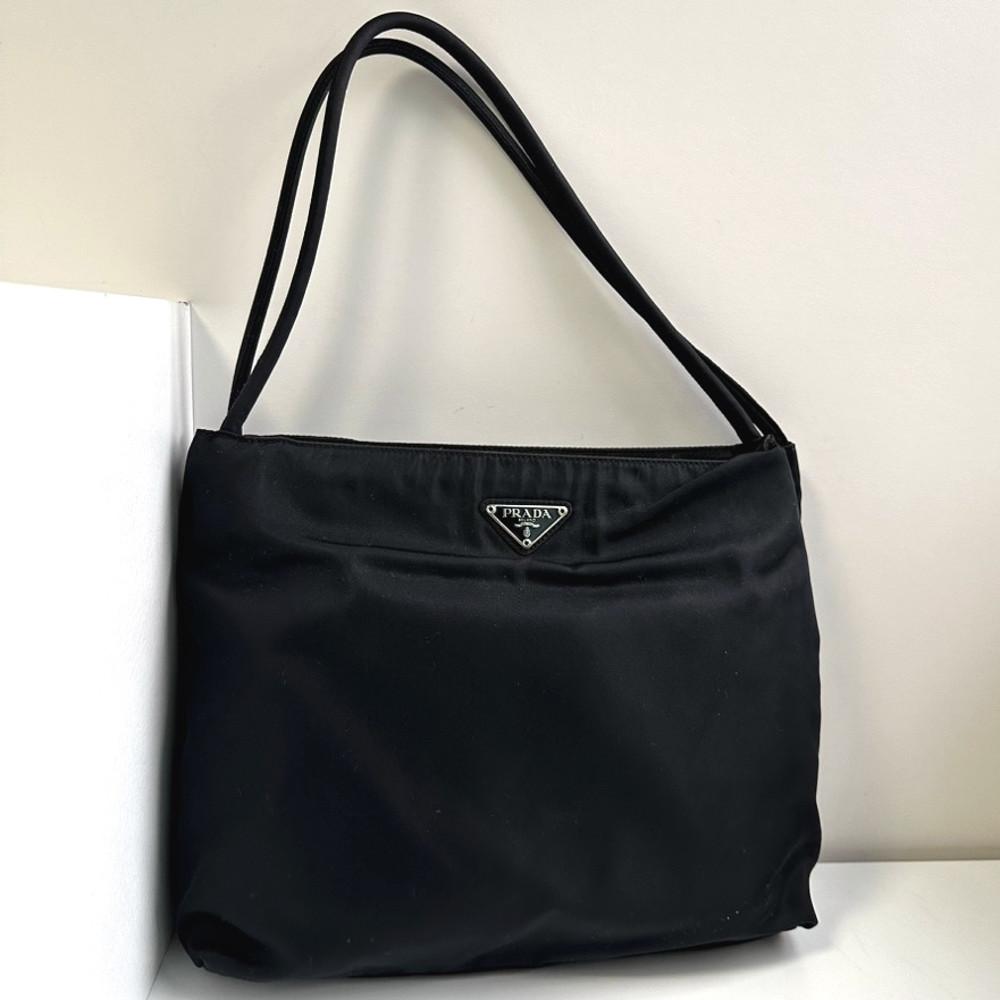 [중고] Prada 프라다 빈티지 포코노 투핸들 숄더백 가방 명품