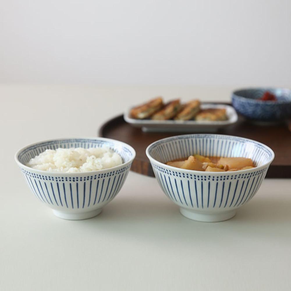 일본 아오이 공기대접 세트