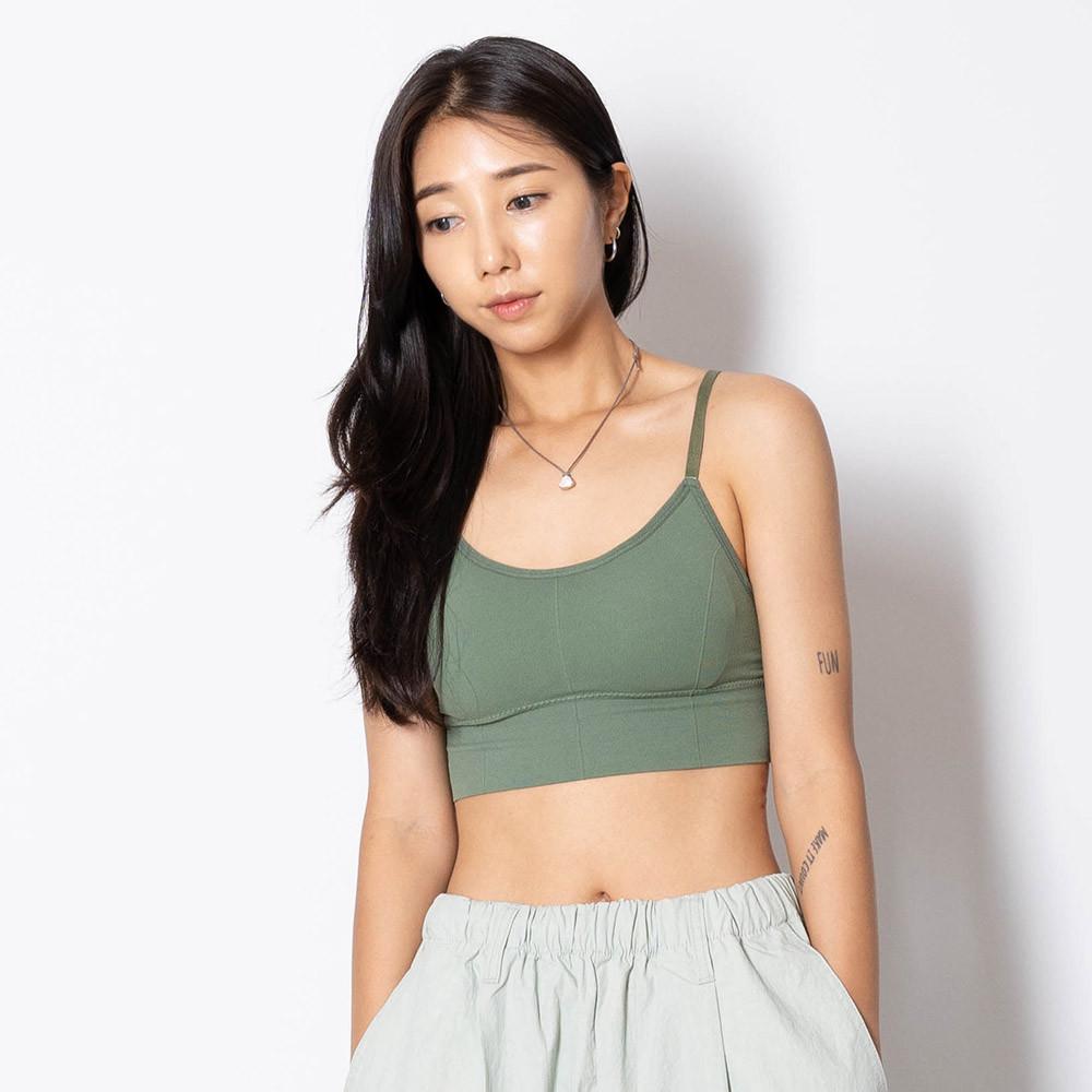 이너 캡 나시 크롭탑 브라렛 브라탑 5color