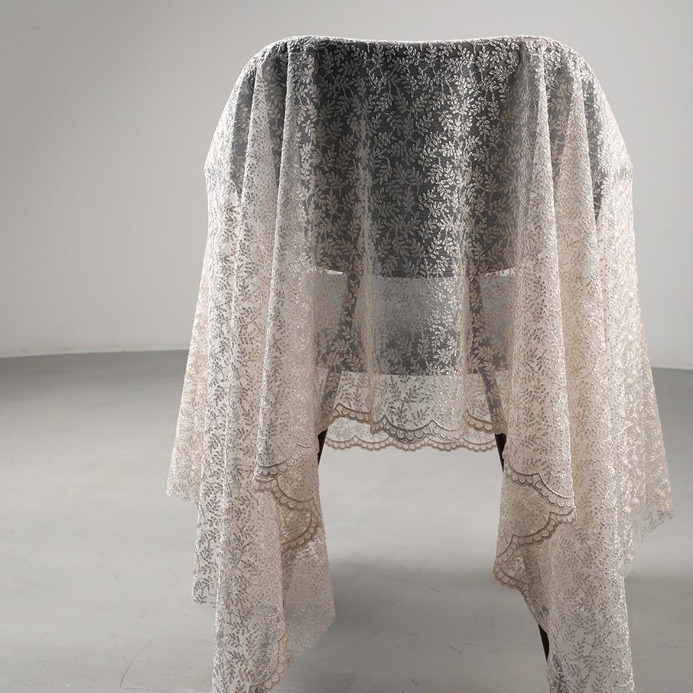 페이퍼가든 금사 레이스 테이블 클로스 매장 가게 카페 식탁 보 커버 매트 북유럽 러너