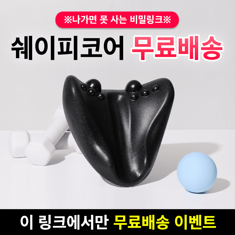 [무료배송]에르고바디 쉐이피코어 장요근 스트레칭 뱃살빼는 운동 거북목 골반 통증 마사지