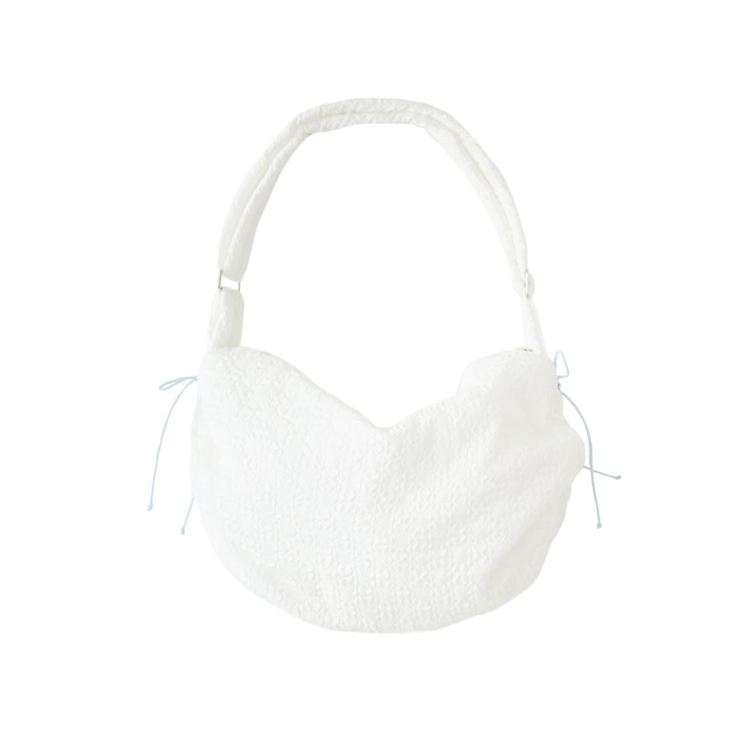breeze bag - white blue
