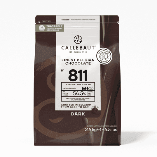 칼리바우트 다크 커버춰 초콜릿(811/54.5%) 벨기에산 2.5kg