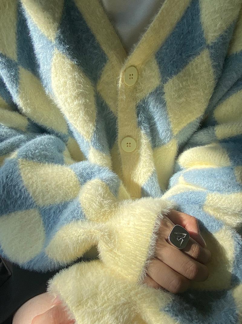 SOFT MOHAIR CD (yellow / black)