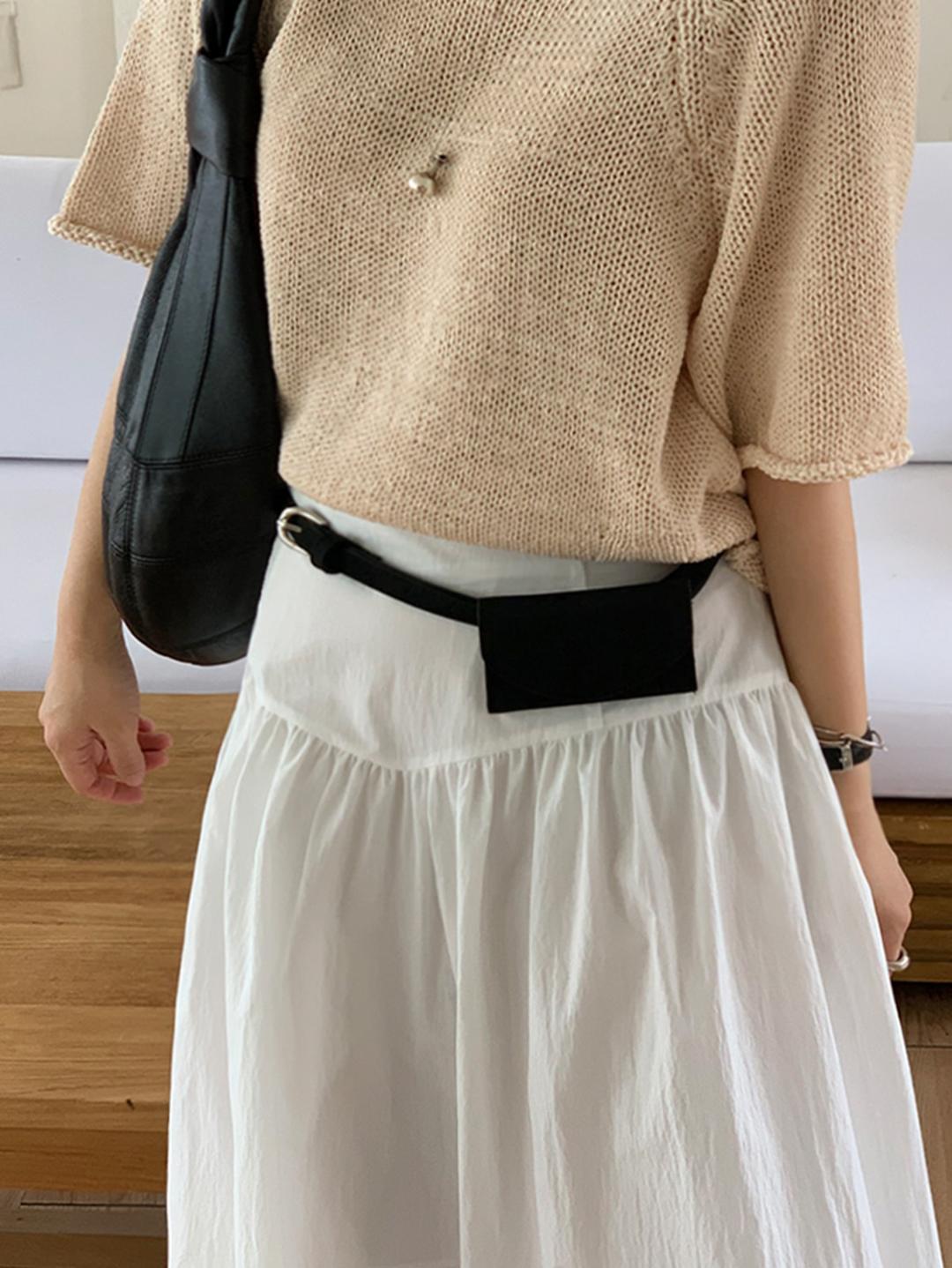 first belt card bag (2color)