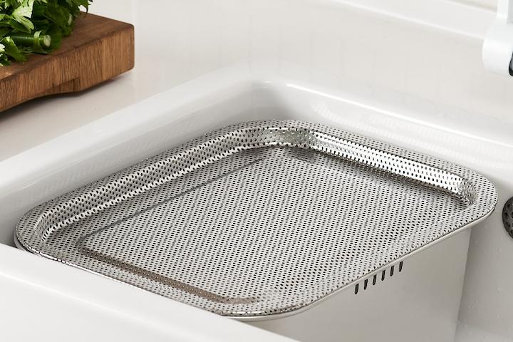 스텐 304 타공 트레이 설거지통 뚜껑겸용