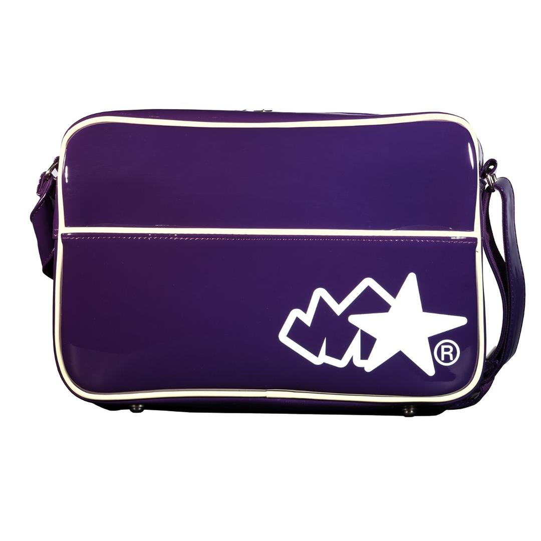 [M★LRICH] Downtown™ enamel shoulder bag (purple)