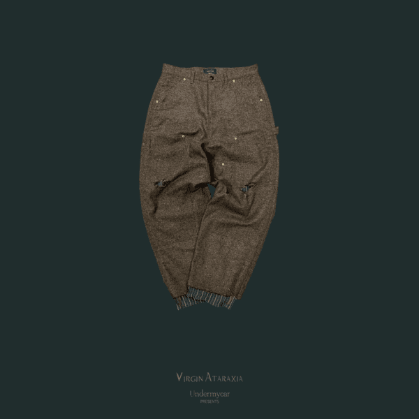 BILL THE BUTCHER 2-LAYERED VINTAGE WOOL CARPENTER - BROWN