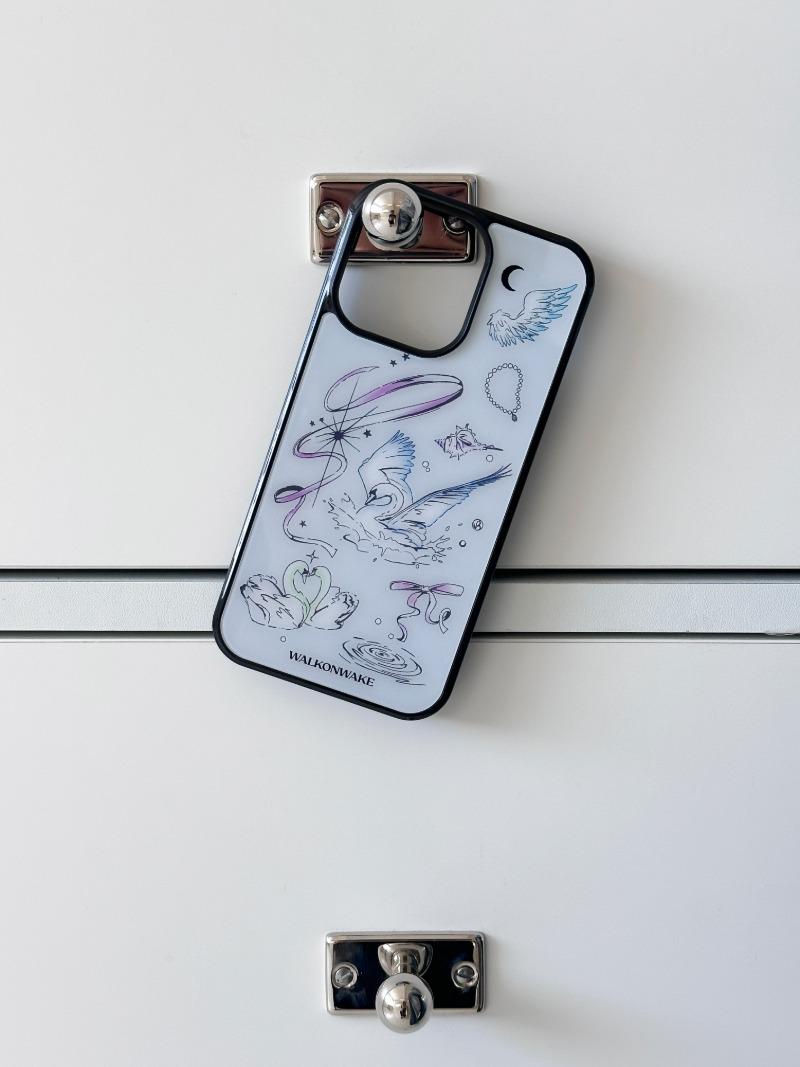 [글라스] Dreamy Swan case