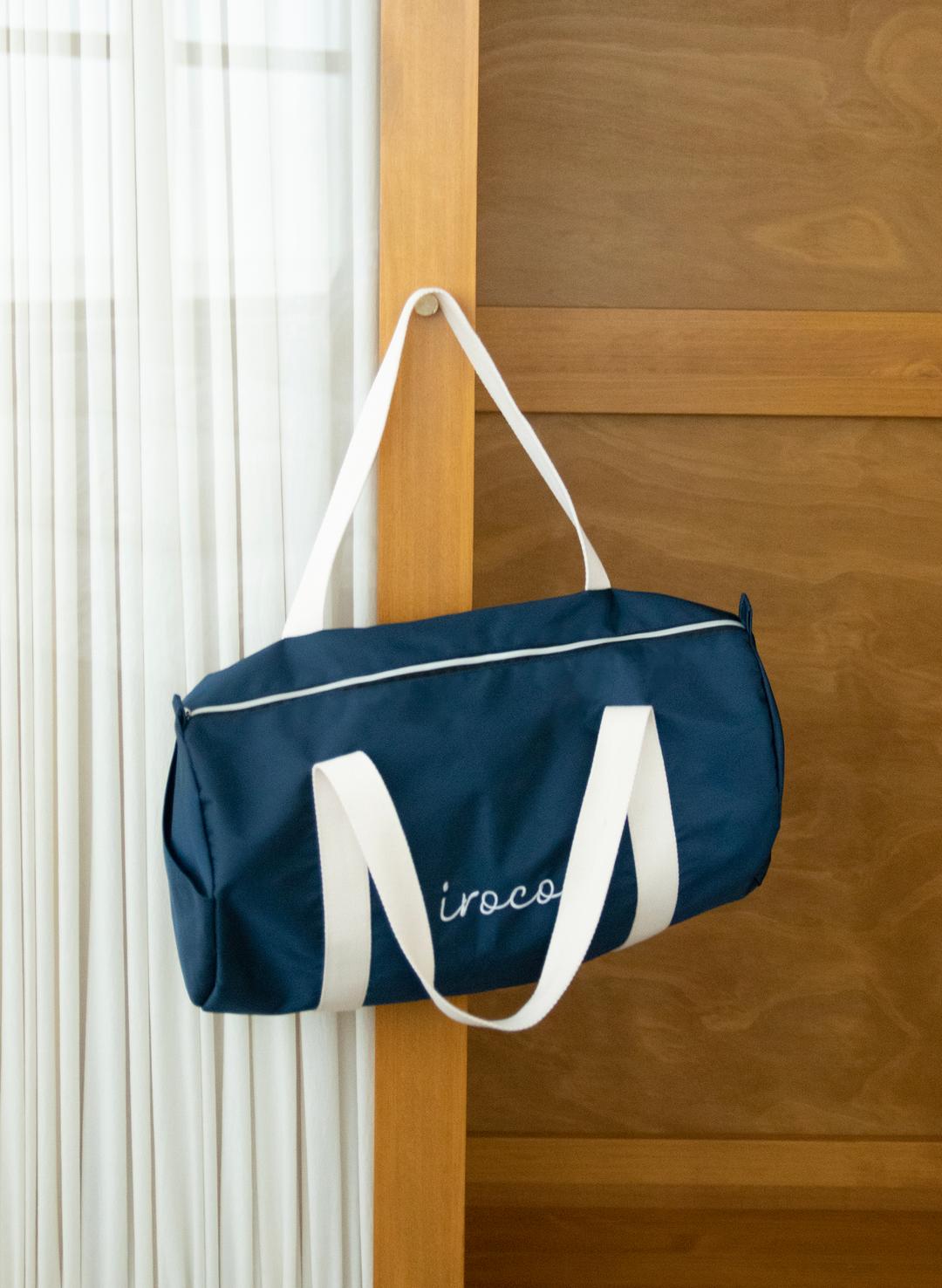 iroco logo duffle bag / 이로코 로고 더플백_ navy