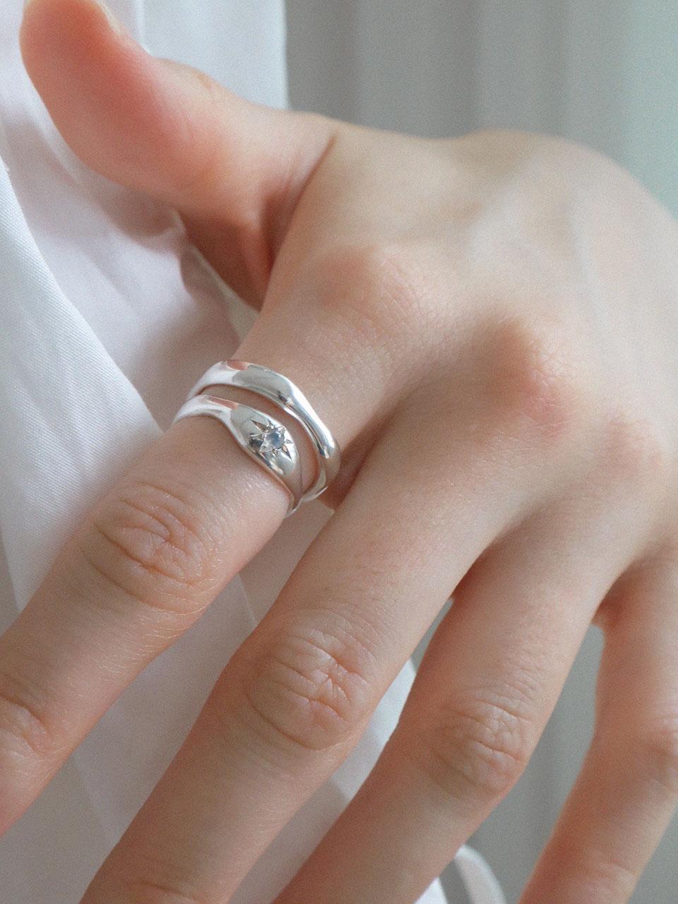 Starry Night Ring (925 silver)