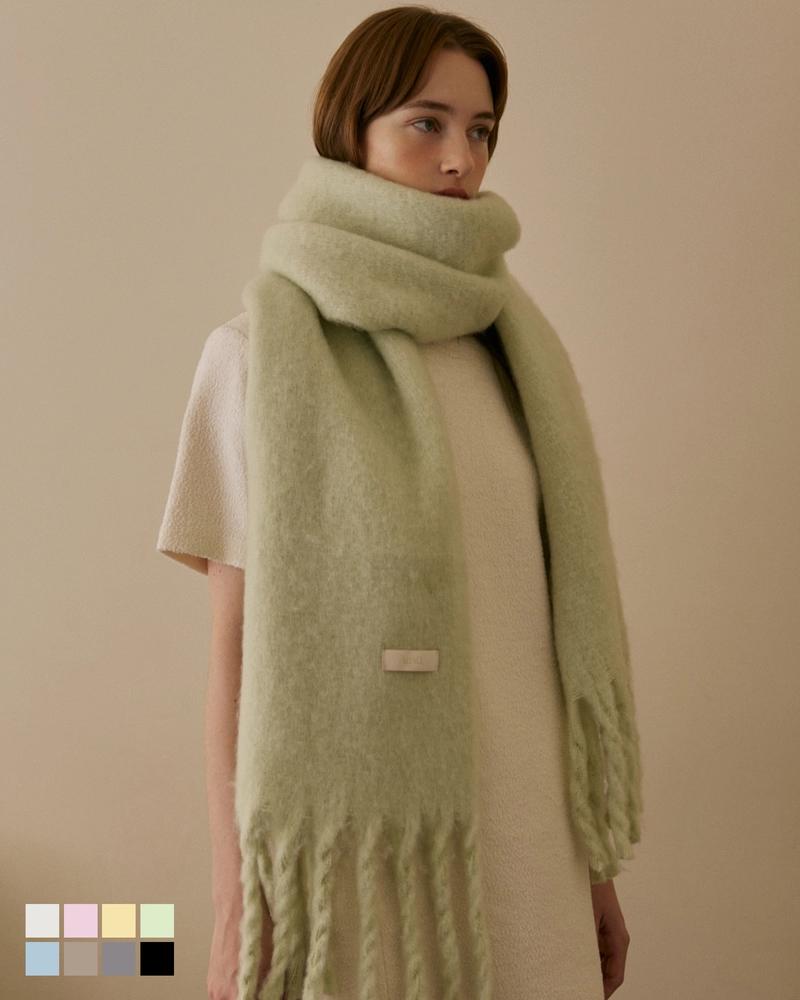 ADAUL - Woul long wide muffler - 8color