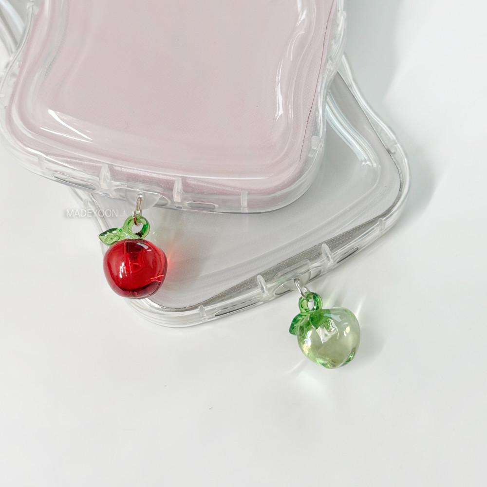 사과 충전 캡 단자 먼지방지 폰마개 8핀 C타입 보호캡 메이드윤