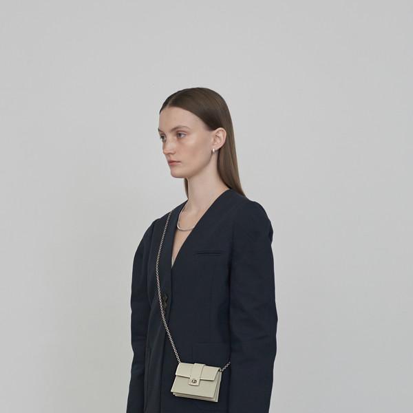 BERTI CHAIN WALLET (CREAM)