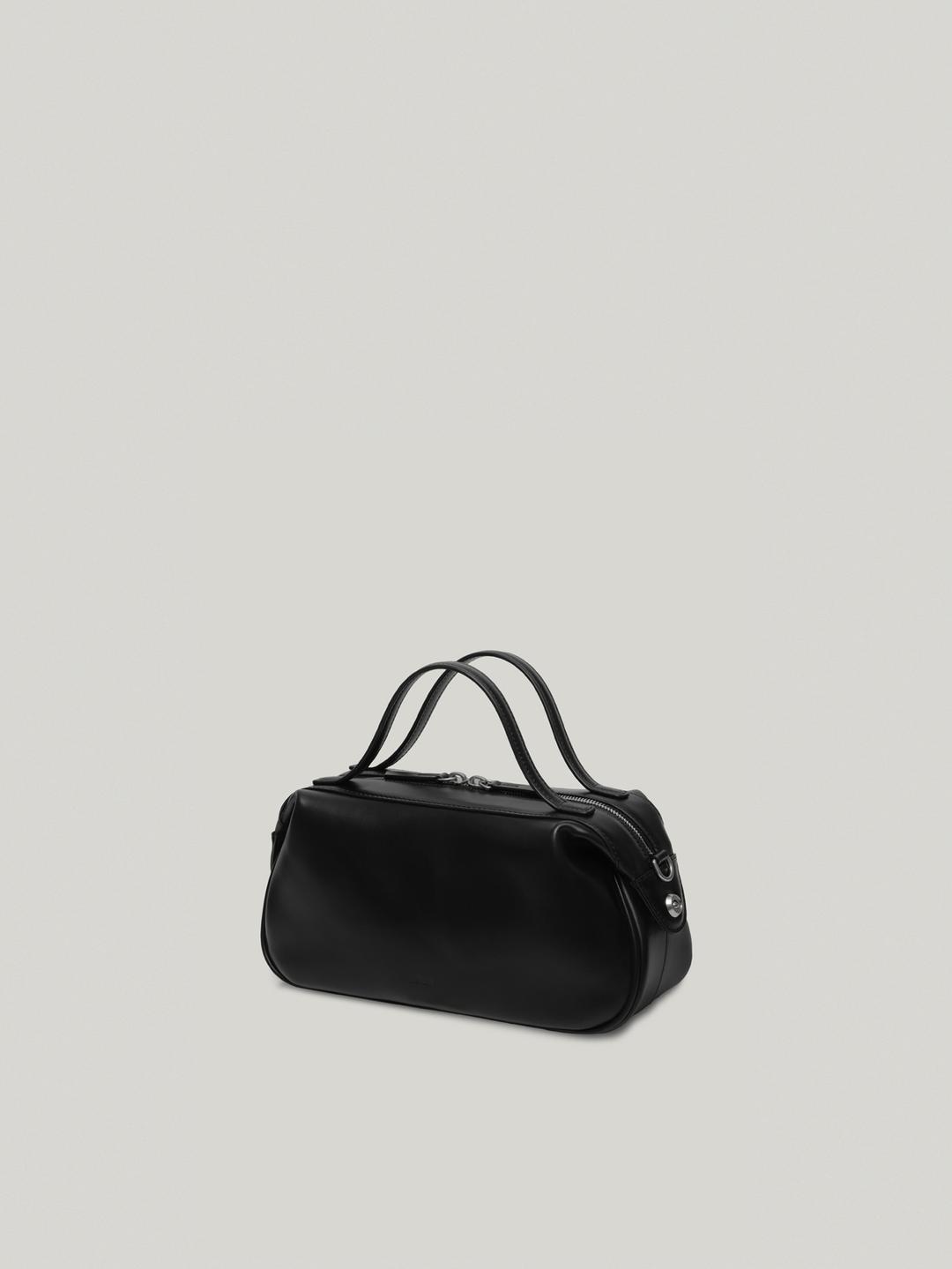 NADEL ZIP TOTE BAG (SOFT BLACK)
