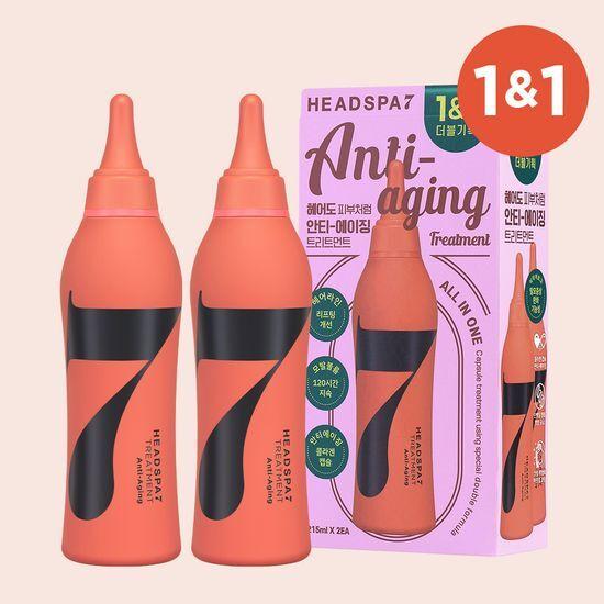 [New]헤드스파7 안티에이징 워터 트리트먼트 215ml+215ml 더블기획