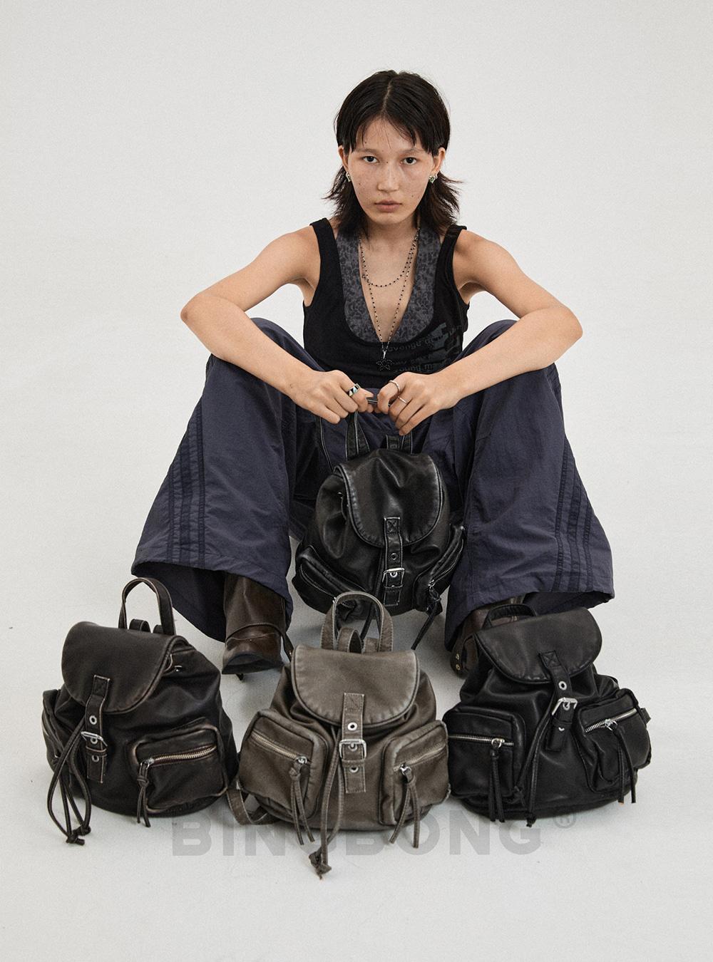 Retro Mini Backpack (3color)