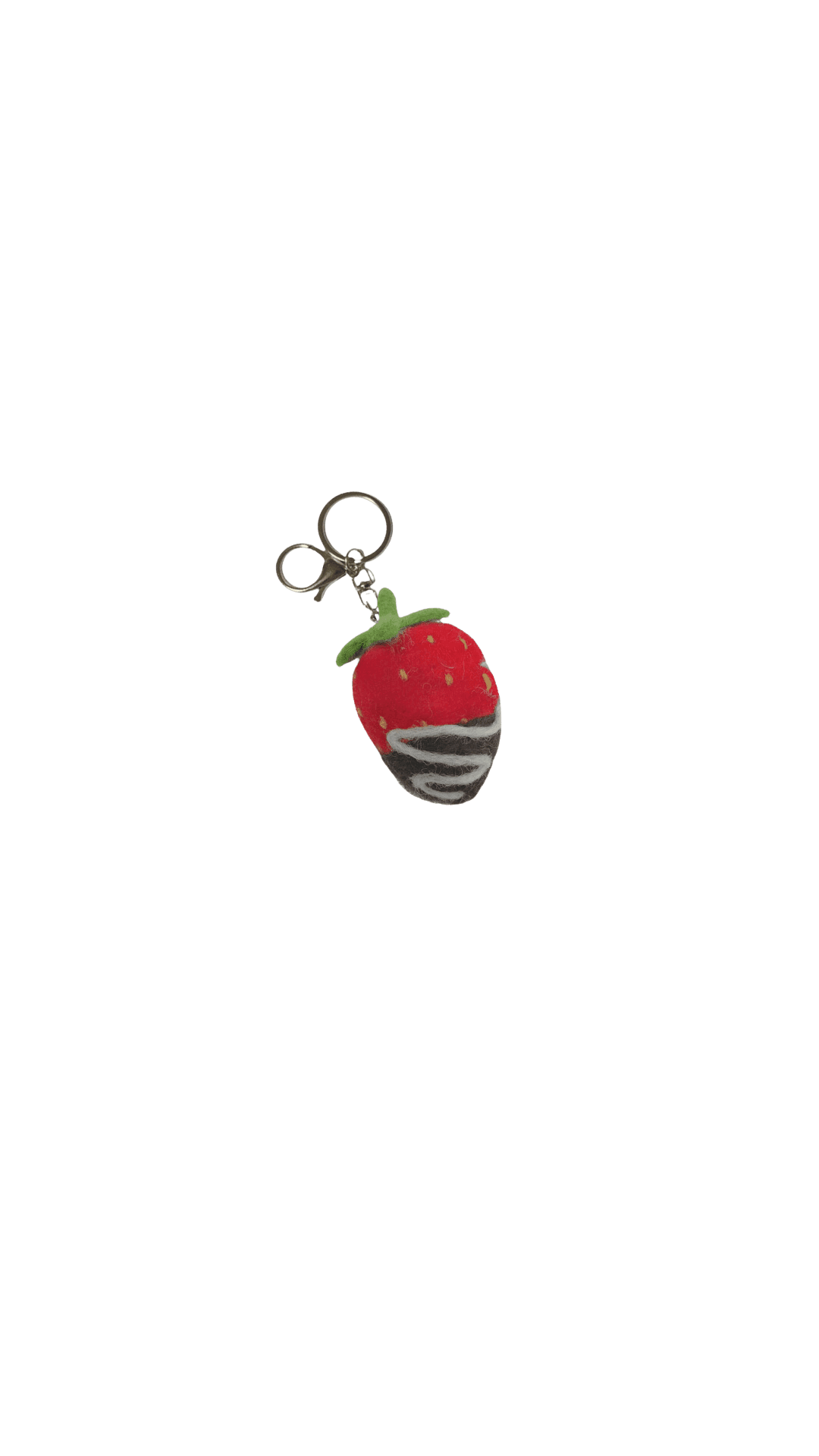 AHIND Strawberry with Chocolate Key Ring