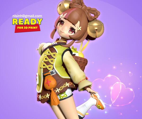 ArtStation - Yaoyao - Genshin Impact Fanart | Resources