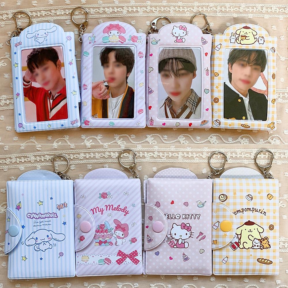 산리오 메모홀더 포카홀더 시나모롤 마이멜로디 헬로키티 폼폼푸린 쿠로미 포토카드 사원증