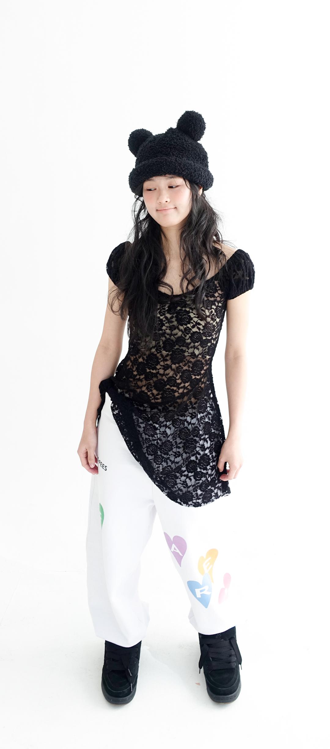 rosie lace flare dress