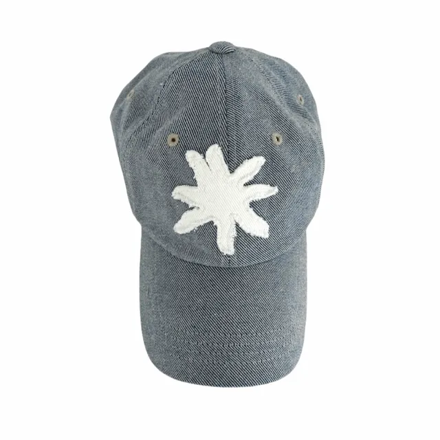 ✶(1차 완판 9/13 예약배송 에이블리 입점+1차 완판 기념 한정 할인 진행!)캡슐 컬렉션 'The Ugly sun' 프로젝트 패치 볼캡 / 연청,리넨 버전