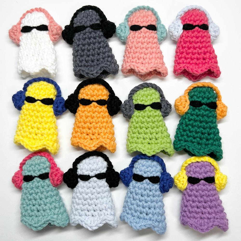 헤드셋유령키링 선글라스ver 인형키링