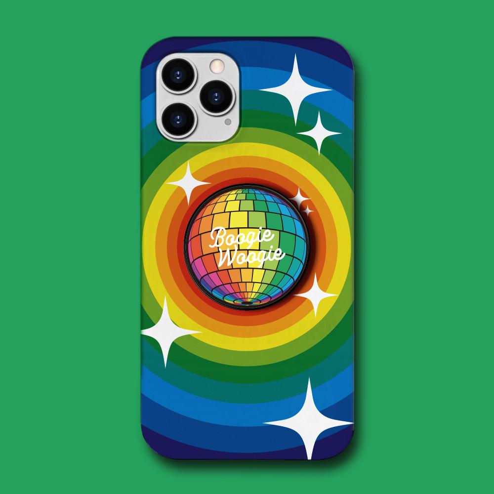 부기우기 슬림하드 케이스 스마트톡 세트 - 미러볼1(Mirror Ball1)