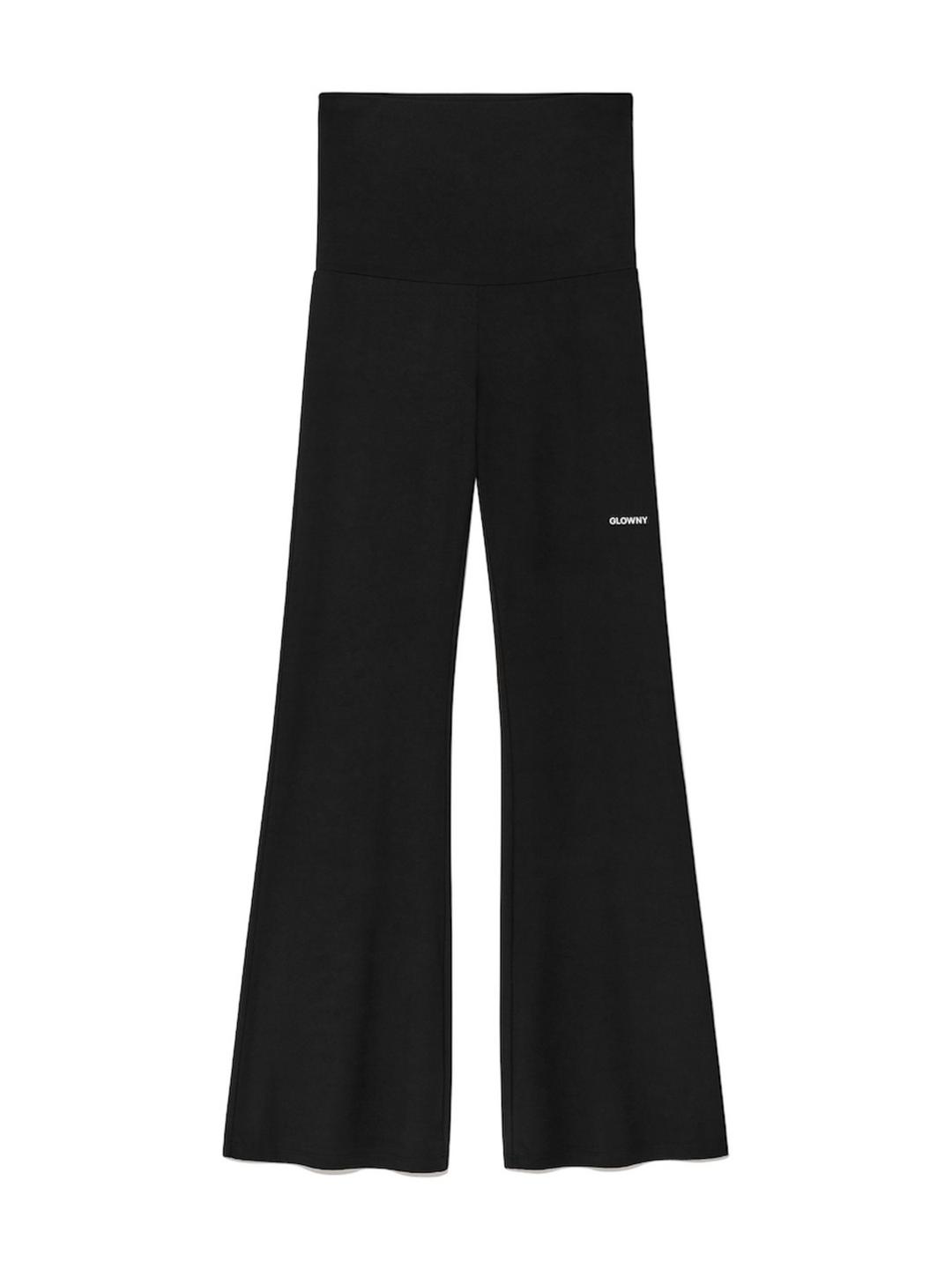 AIR FOLDING FLARE PANTS (BLACK)