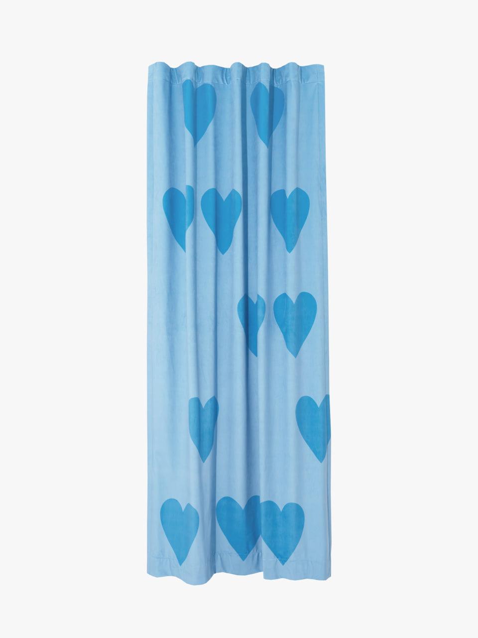 벨벳암막커튼 LOVE HEART SKY