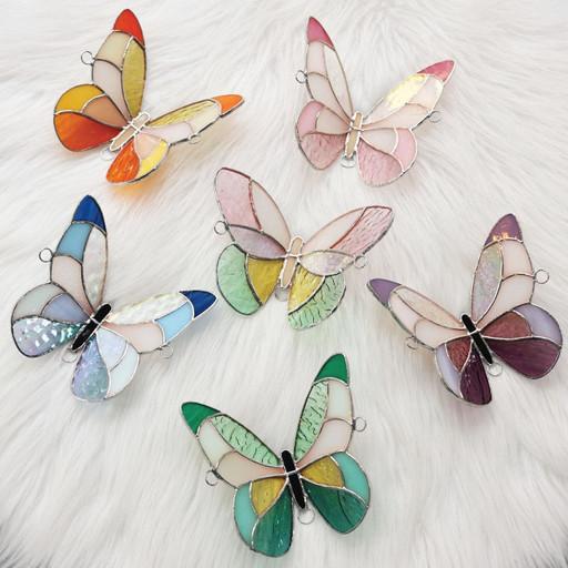 스테인드글라스 입체나비 썬캐쳐 🦋✨️