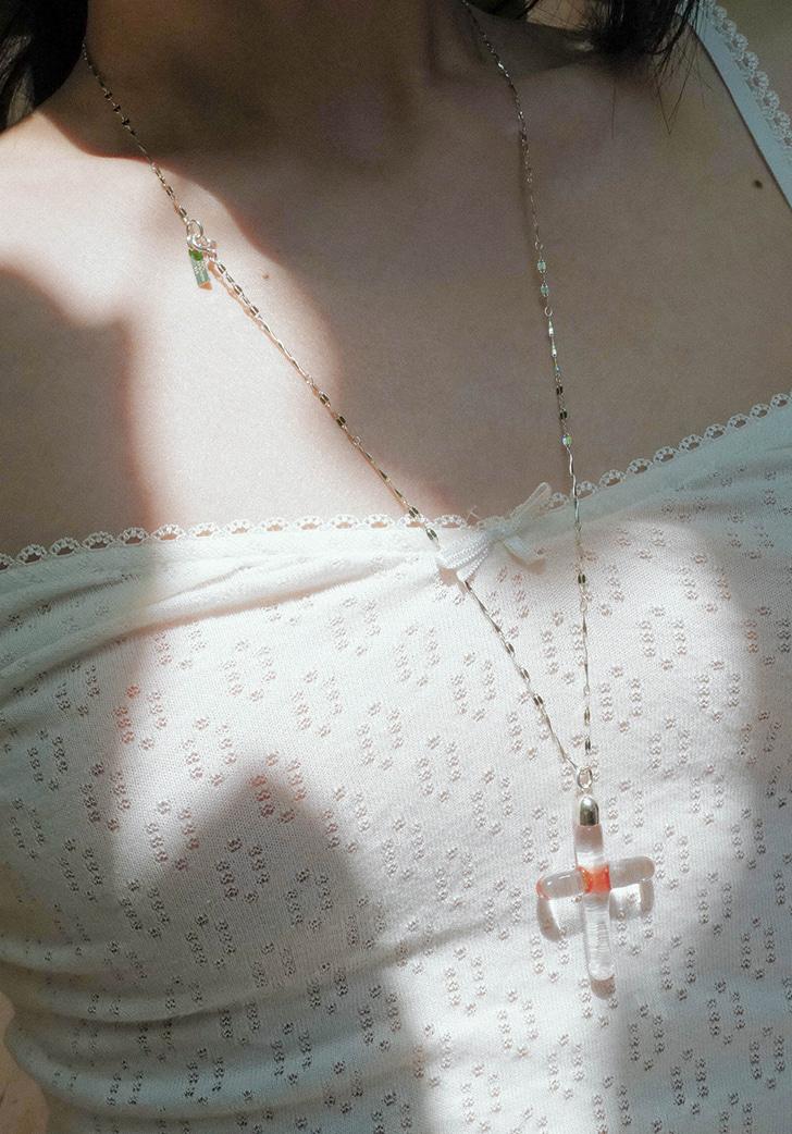 Greatest Cross Necklace (2 colors)