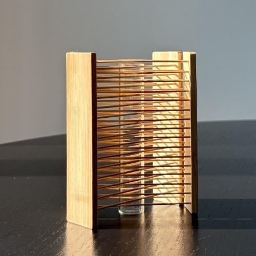 [SHIZUOKA BAMBOO CRAFT COOPERATIVE] SINGLE FLOWER VASE (YUME)