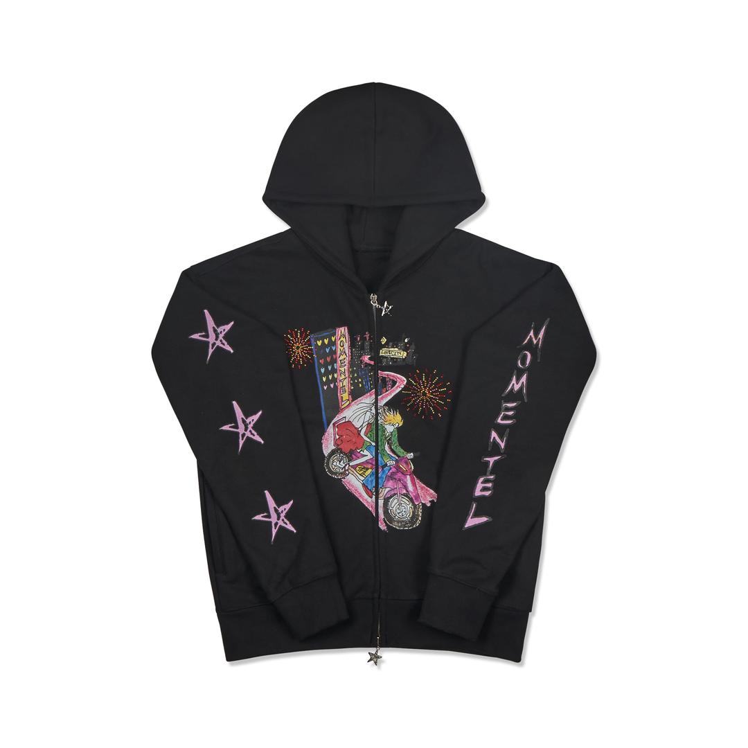 Love City Drive Hood Black [10.30 배송 Pre-order]