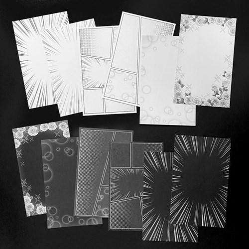 순정만화재질 페이퍼 - A6 속지