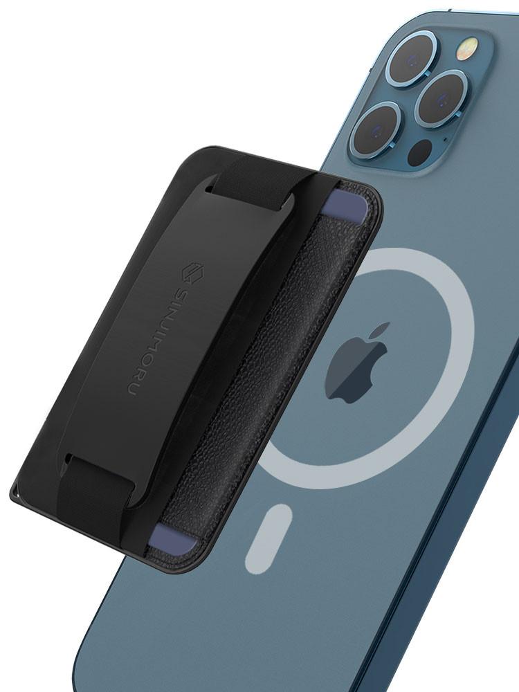 신지모루 맥세이프 M-밴드그립 핸드폰 카드지갑 파우치 케이스