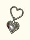 silver heart keyring [각인]