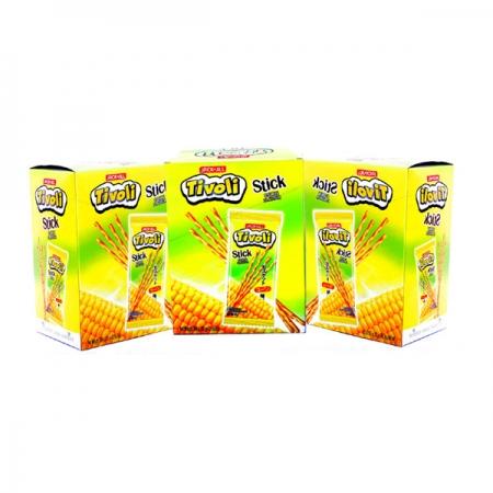 [AZ7][77%] 티볼리 스틱과자 옥수수맛 - 360g(12개입) * 3박스