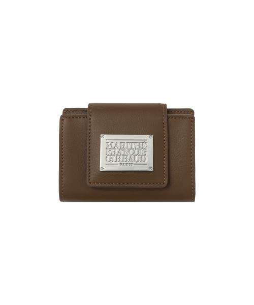 CLASSIC LOGO STRAP WALLET brown