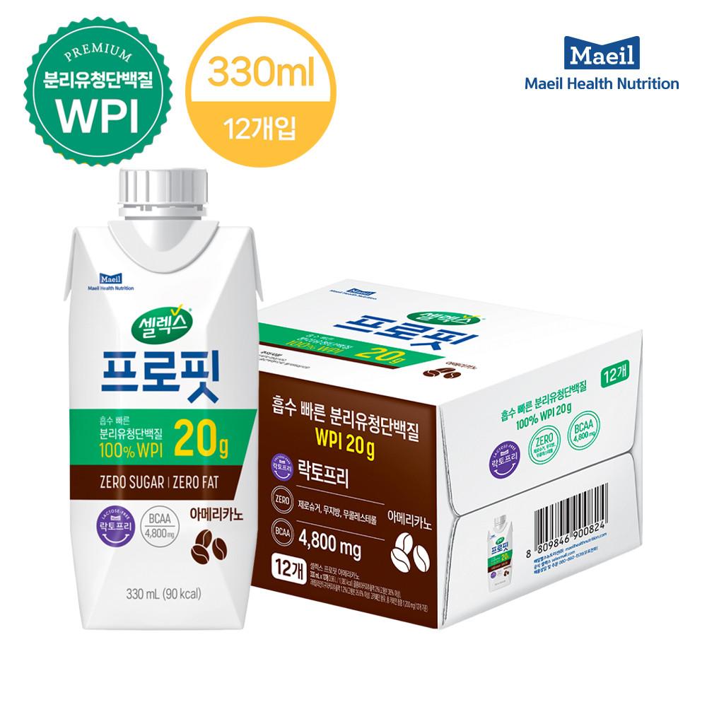 셀렉스 프로핏 아메리카노 드링크 1박스 [330ml x 총 12팩] [원산지:상세설명에 표시]