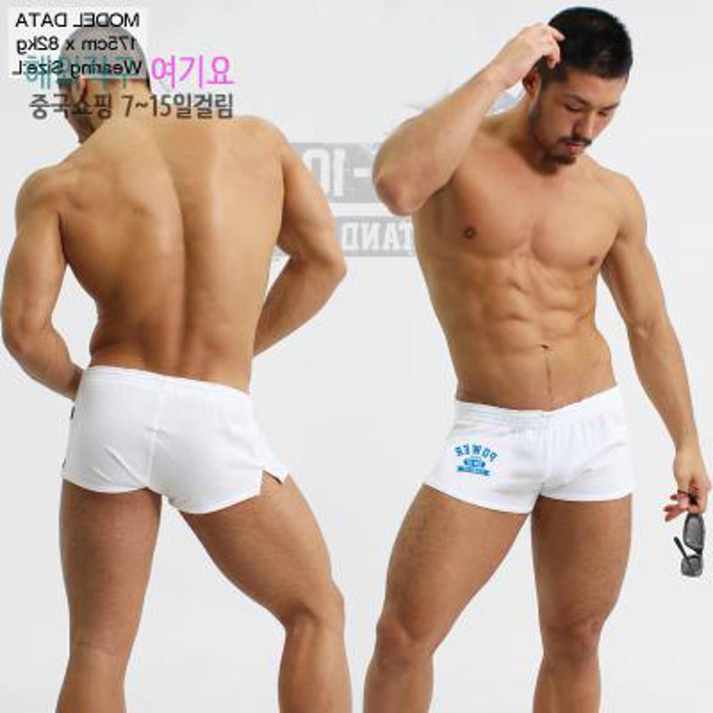 초미니 2부 반바지 홀로 면스판 프린트 사각팬츠 YY20226 집에서 편하게