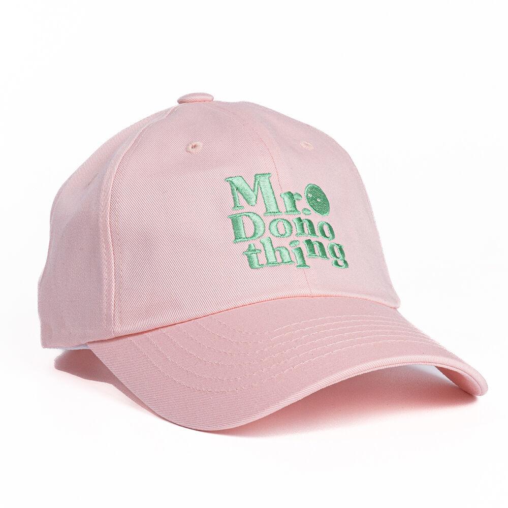 [Mr.Donothing] Mr.Donothing Ball cap - Pink